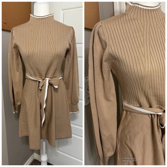 Gianni Bini Girls Long Sleeve Knit Dress - Picture 2 of 2